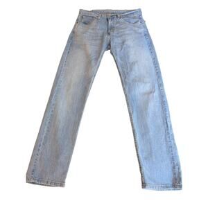 Levis 505 Jeans Men 31x32 Blue Regular Straight Medium Wash Tag 31x32